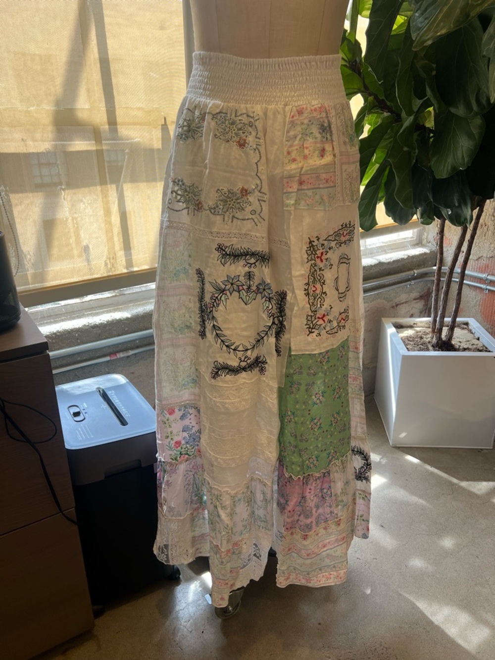 Fillyboo Patchwork Floral Maxi Skirt - Picture 5 of 6
